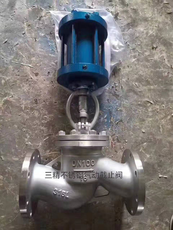 不銹鋼氣動截止閥